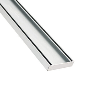 Aluminium Tile Insert Strip Drain - Custom Made - Elastoproof Corner Aluminium Tile Insert Strip Drain - Custom Made - Elastoproof Corner