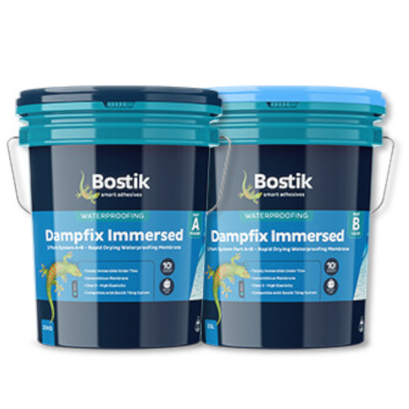 Bostik Dampfix Immersed 40kg Kit - Bostik Primeseal Immersed Rapid Bostik Dampfix Immersed 40kg Kit