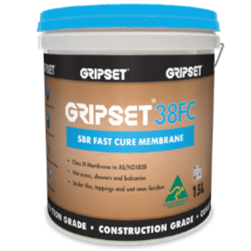 GRIPSET 38FC Latex Membrane 15 Litre - Gripset 38FC GRIPSET 38FC Latex Membrane 15 Litre